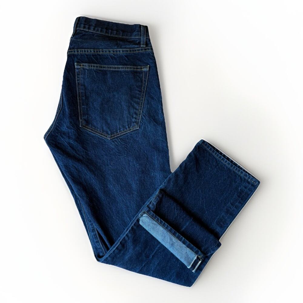 Imogene & Willie Hank Jeans 32 Blue Dark Wash Selvedge Made in USA
